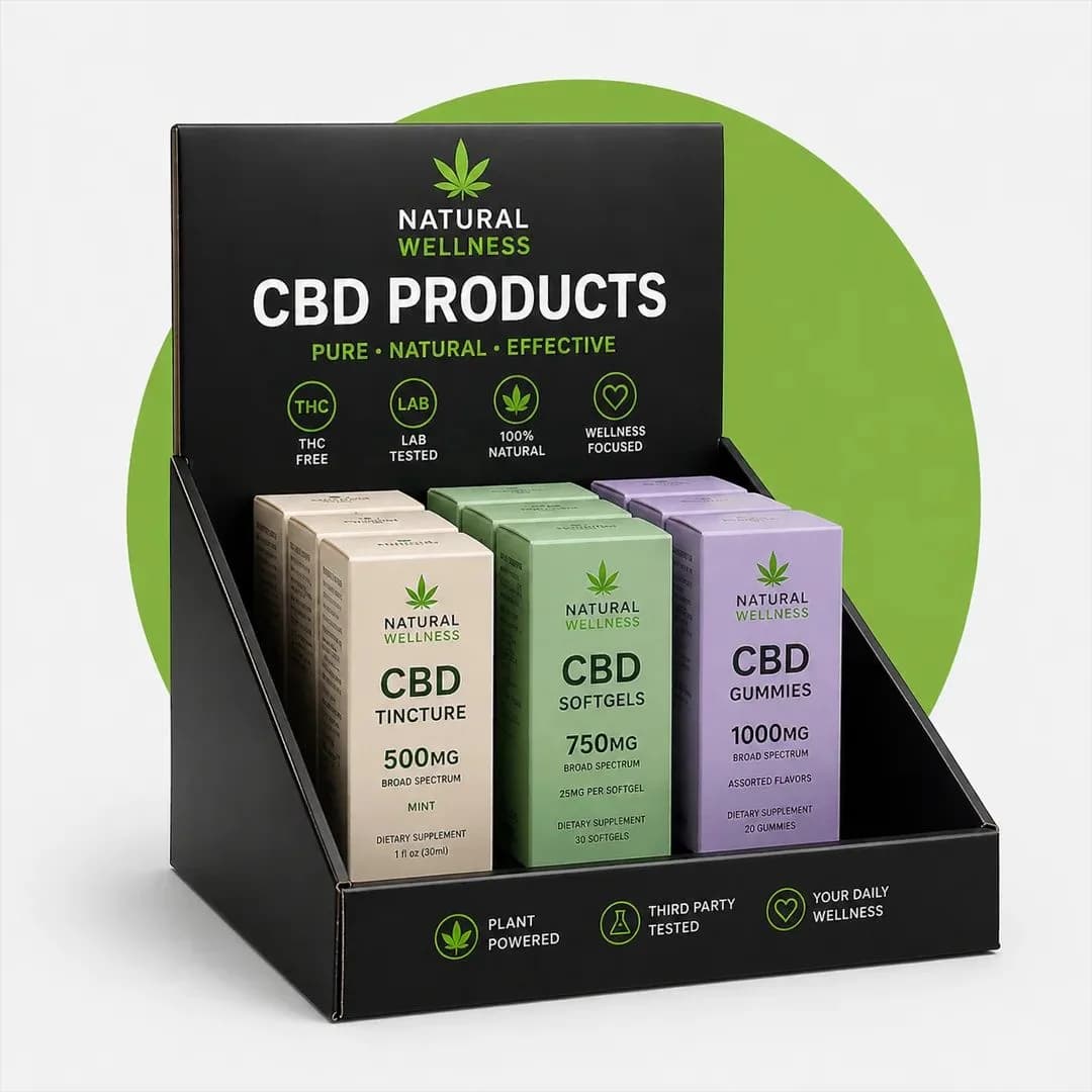 CBD Display Boxes CBD Display Boxes