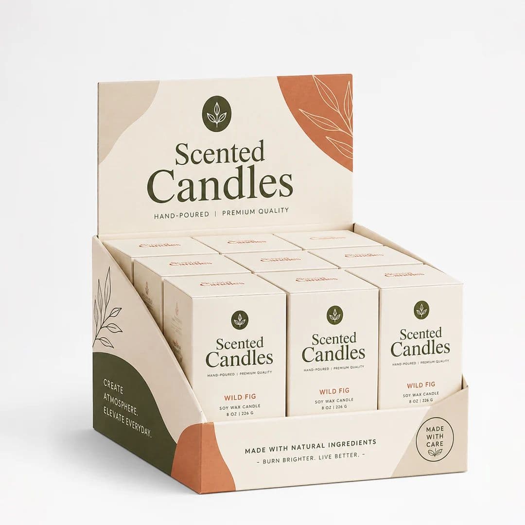 Candle Display Boxes