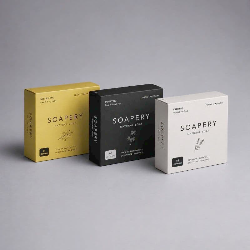 Square Soap Boxes