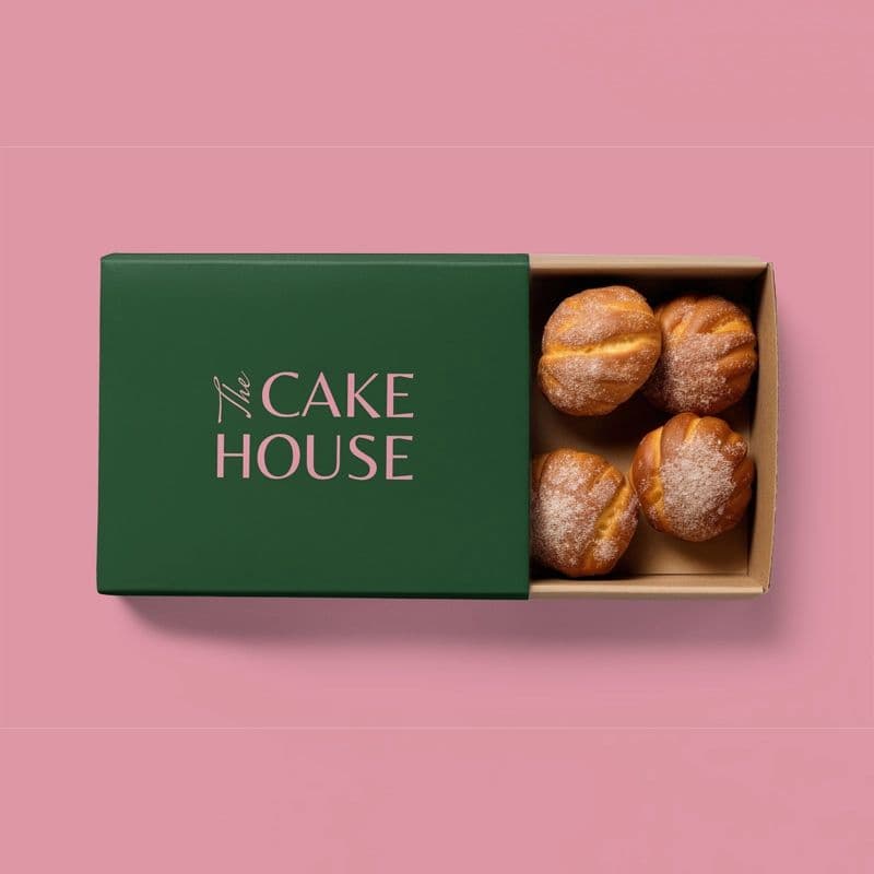 Variety of custom bakery packaging styles