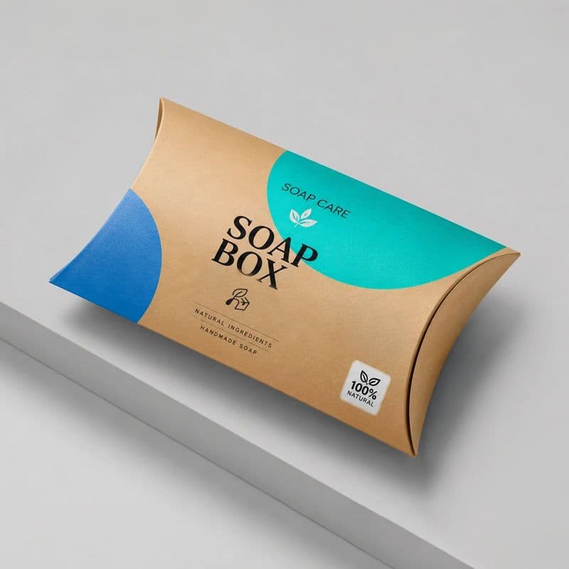 Kraft Pillow Boxes