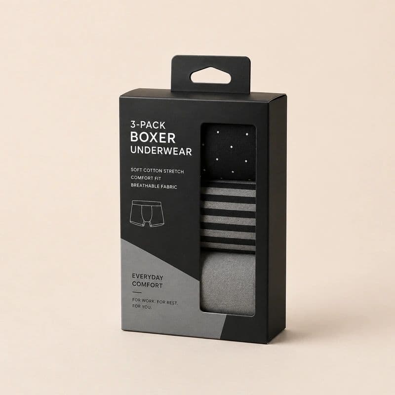 Customize Underwear Packaging