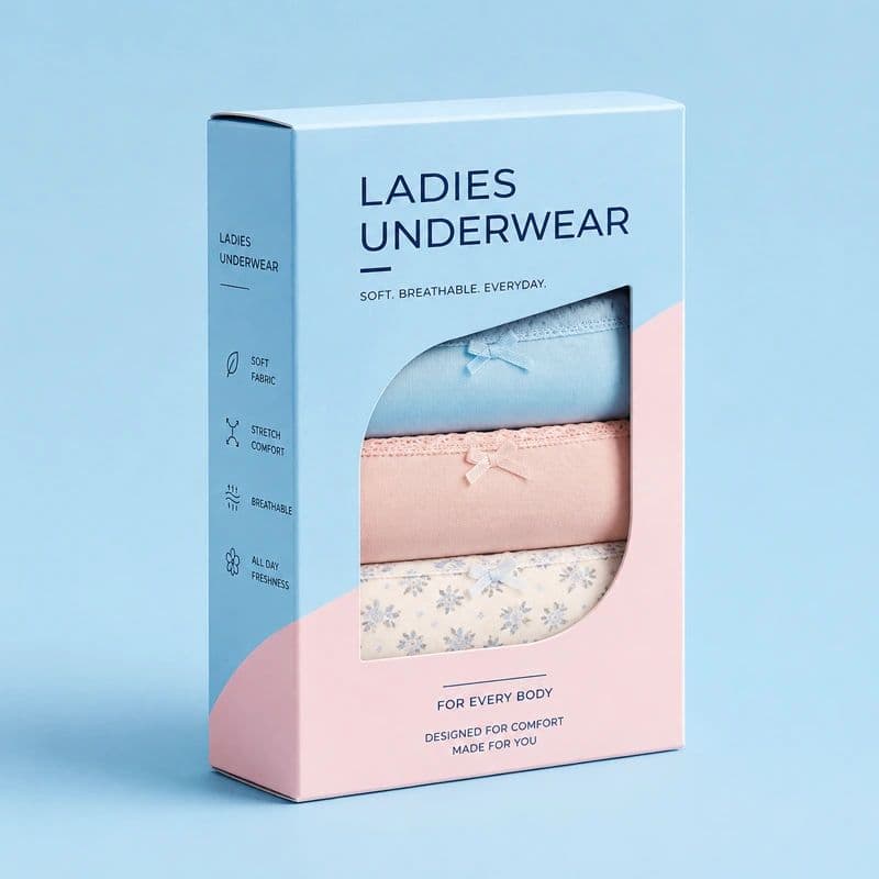 Underwear Packaging view 3