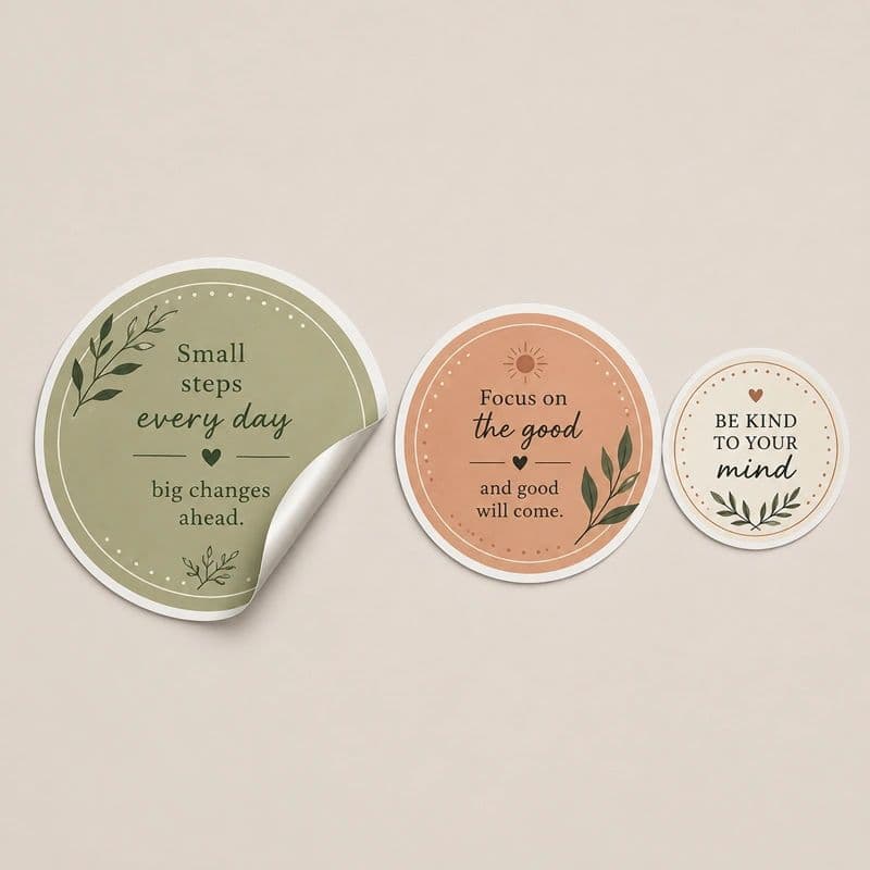 Custom Circle Stickers view 1