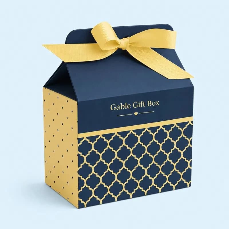 Gable Gift Boxes — Built-In Convenience & Reliable Portability Gable Gift Boxes — Built-In Convenience & Reliable Portability