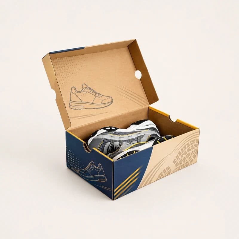 Cardboard Shoe Boxes