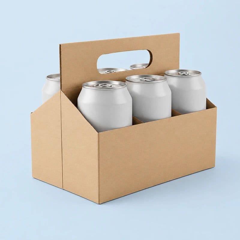 Custom Cardboard Can Carriers