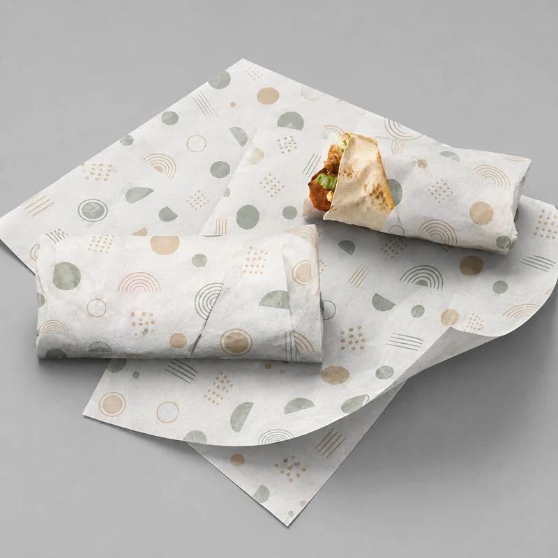 Custom Greaseproof Paper view 2