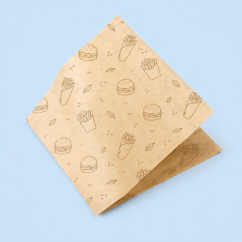 Custom Food Wrapping Paper view 2