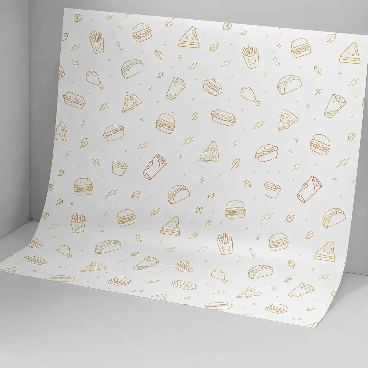 Custom Food Wrapping Paper view 3