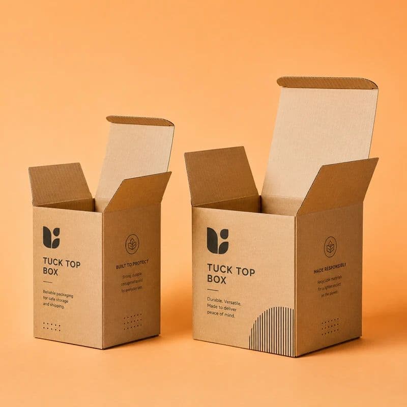 Corrugated Tuck Top Boxes view 2