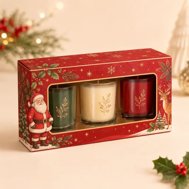 Christmas Candle Boxes