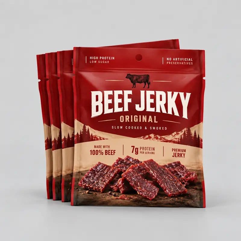 Custom Beef Jerky Bags