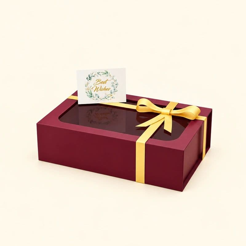 Custom Window Gift Boxes backdrop blur preview