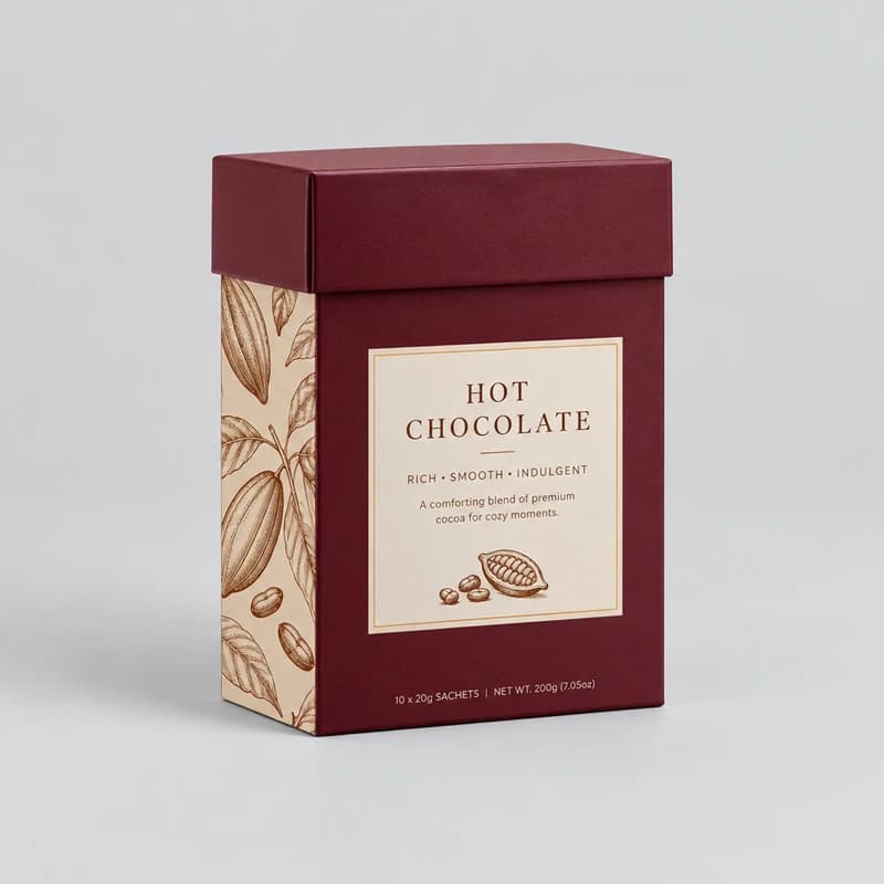 box of hot chocolate box of hot chocolate